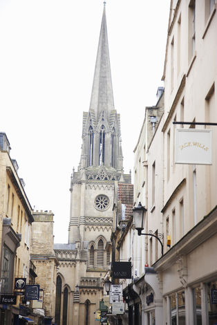 Город Бат, где жила Джейн Остин