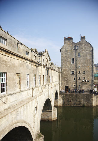 Город Бат, где жила Джейн Остин