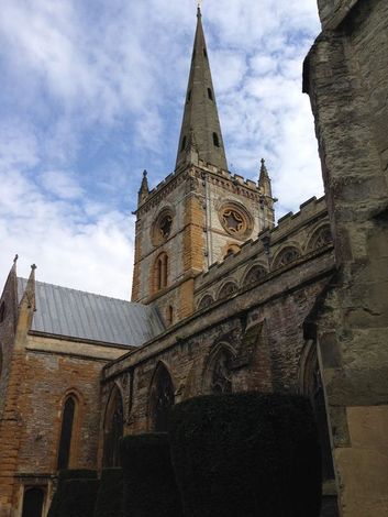 Церковь Святой Троицы, где был похоронен Шекспир, Стратфорд-на-Эйвоне