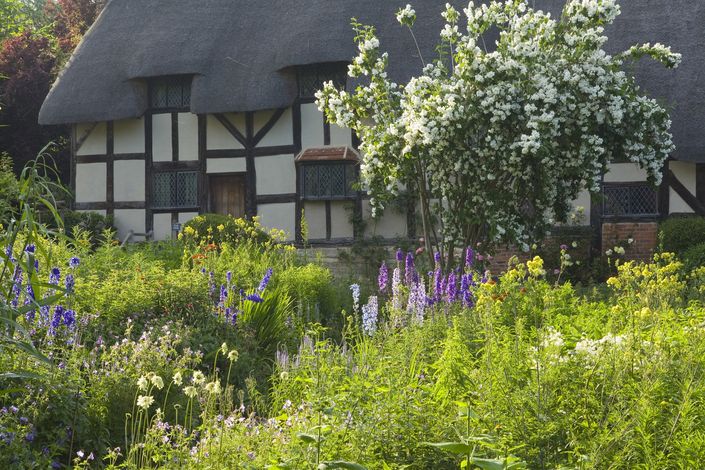 Дом жены Шекспира, Энн Хэтуэй, Стратфорд-на-Эйвоне 