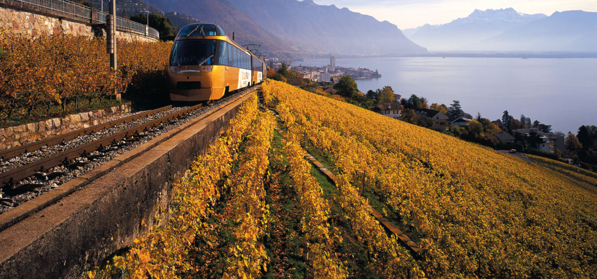 Три удивительных поезда Женевского озера
