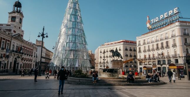 Главная площадь Мадрида будет пустой в новогоднюю ночь