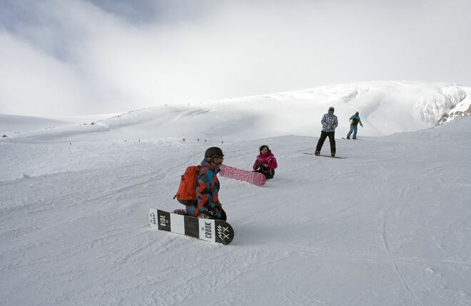 Горнолыжные трассы на Эльбрусе закрылись из-за погоды