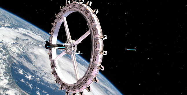 В 2027 году на орбите Земли откроется первый в истории космический отель