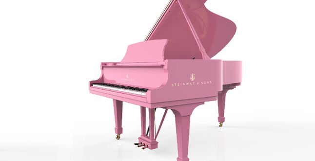 Steinway & Sons выпустил розовый рояль