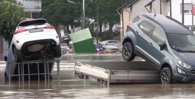 Очевидцы рассказали о наводнении в Германии