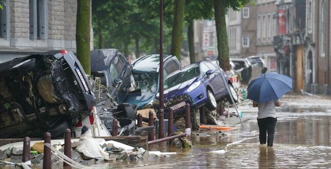 Пострадавшие от наводнения в Бельгии остаются без газа и электричества