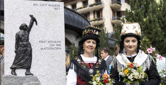 В Швейцарии вспоминают первую женщину, покорившую Маттерхорн