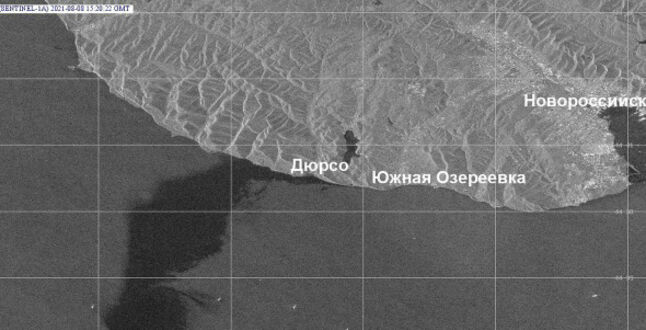 Площадь разлива нефти в Черном море принизили в 400 000 раз