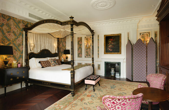 В легендарном отеле Лондона появился люкс от Gucci | Фото