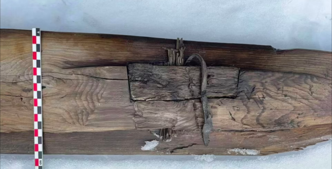 Археологи нашли лыжи, которым 1300 лет