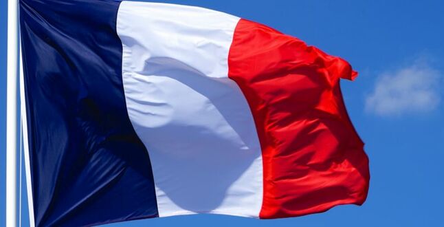 Макрон изменил цвет французского флага