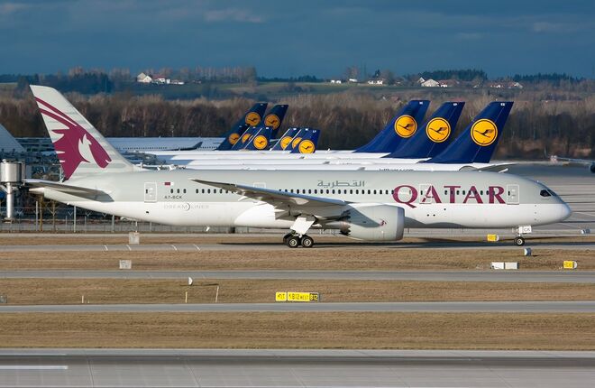 Qatar Airways начинает чаще летать в Европу