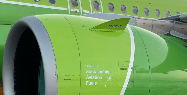 Первая российская авиакомпания выполнила полет на биотопливе