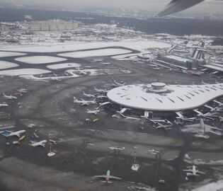 В аэропортах Москвы из-за непогоды отменили более 40 рейсов