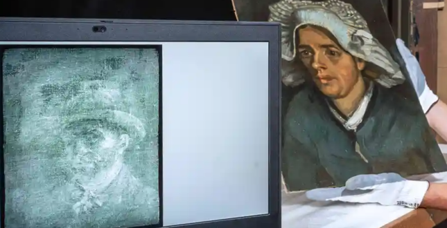 В Шотландии нашли неизвестный автопортрет Ван Гога за картиной