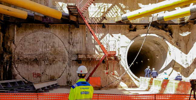 Завершена проходка тоннелей метро до аэропорта Внуково