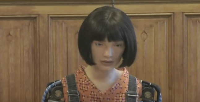 Робот-гуманоид выступила в британском парламенте