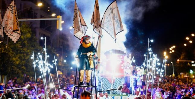 Три волхва прибудут в порт Барселоны