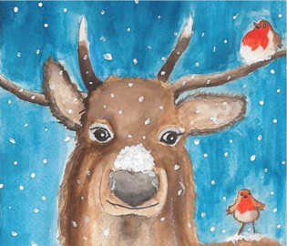 Принц Уильям и Кейт Миддлтон поделились рождественским рисунком маленького принца