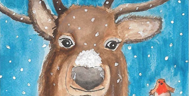 Принц Уильям и Кейт Миддлтон поделились рождественским рисунком маленького принца