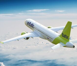 Латвийская airBaltic в 2022 году удвоила перевозки пассажиров