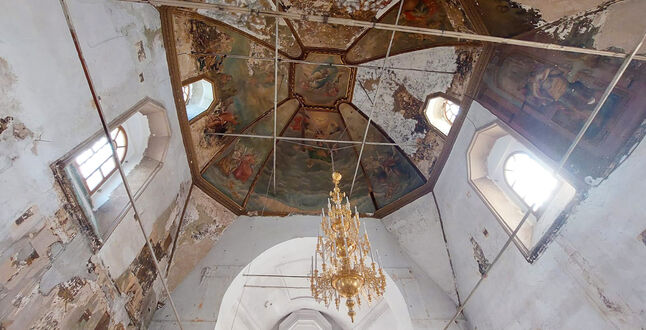В московском храме нашли живопись XVIII века