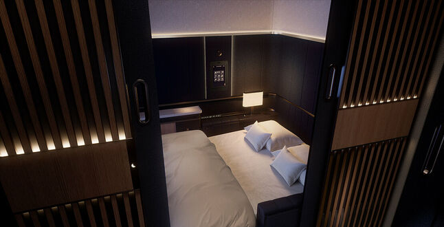 У Lufthansa появятся каюты с двуспальными кроватями
