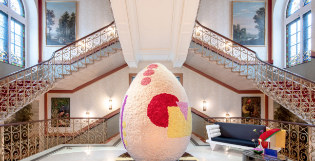 В The Dolder Grand появится огромное пасхальное яйцо