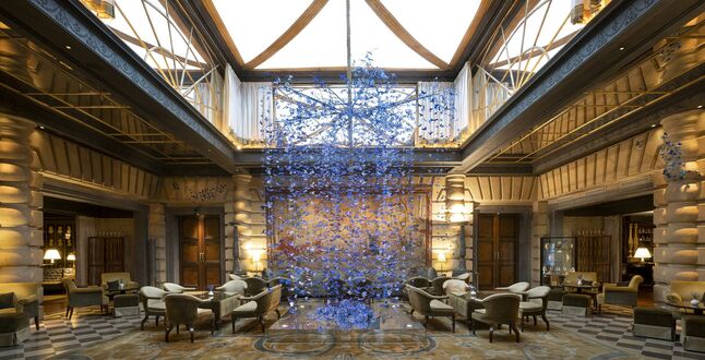 В отеле Metropole Monte-Carlo появилась новая арт-инсталляция