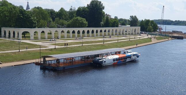 В Великом Новгороде открываются новые водные маршруты