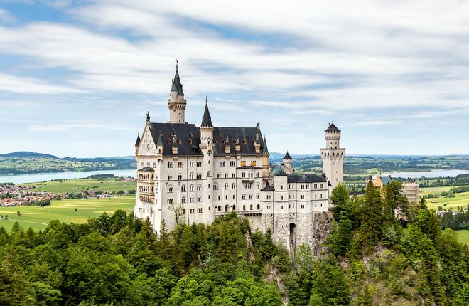 Мужчина напал на двух туристок около замка Нойшванштайн