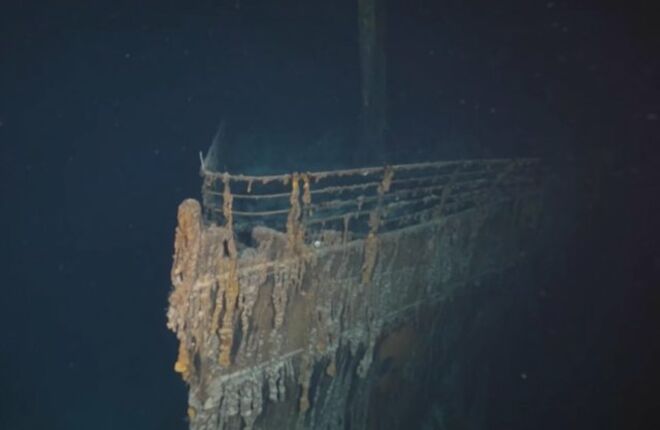 У носовой части «Титаника» найдены обломки батискафа
