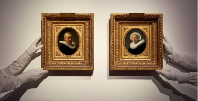 Случайно найденные картины Рембрандта продали на аукционе