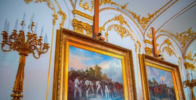 Две утраченные картины вернулись в Царское Село