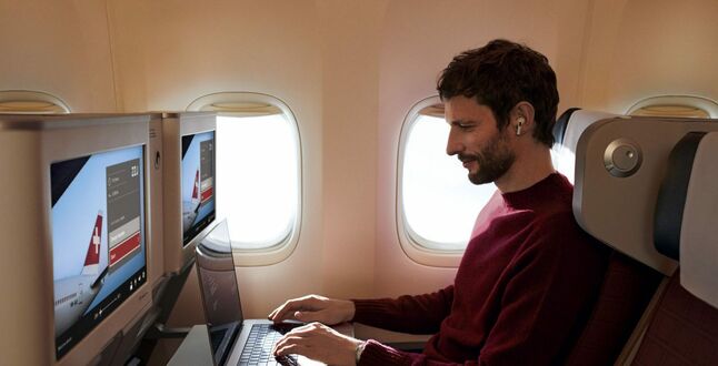 Swiss сделала Интернет в самолете бесплатным для всех пассажиров