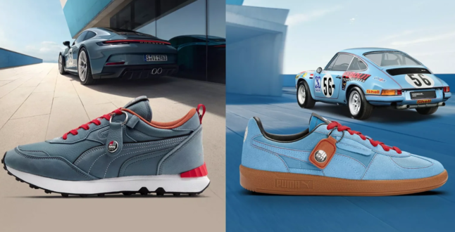 Porsche и Puma выпустят «автомобильные» кроссовки ограниченным тиражом