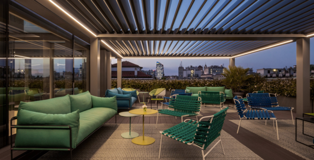 На крыше отеля Casa Baglioni открылся панорамный бар