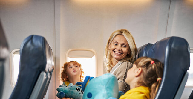 На рейсах из Амстердама появилась зона без детей