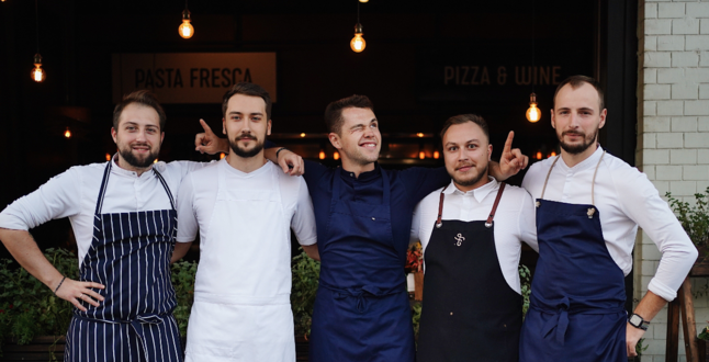 Молодые «повелители пасты» создали меню для FARRO