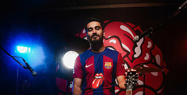 «Барселона» сыграла с «Реалом» в специальной форме с логотипом Rolling Stones