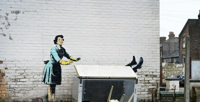 Бэнкси сказал, что его зовут Робби