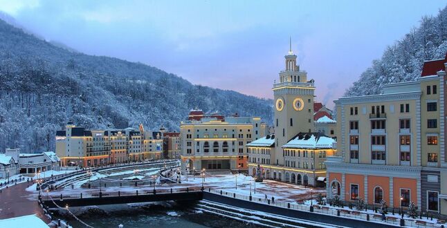 Стало известно, сколько стоит зимний отдых на Красной Поляне