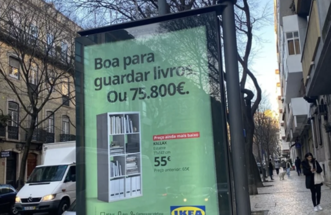 Реклама IKEA высмеяла политический скандал в Португалии