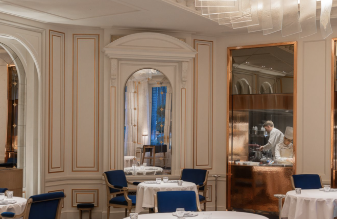 Ресторан отеля Ritz Paris получил макароны за экологичность