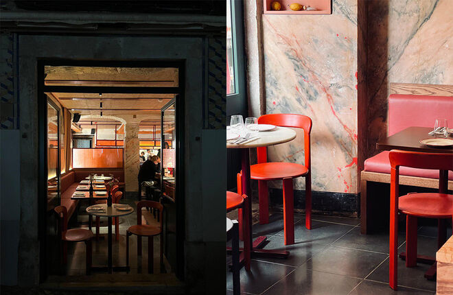 В Лиссабоне на месте мясной лавки открыли дизайнерский бар | Фото