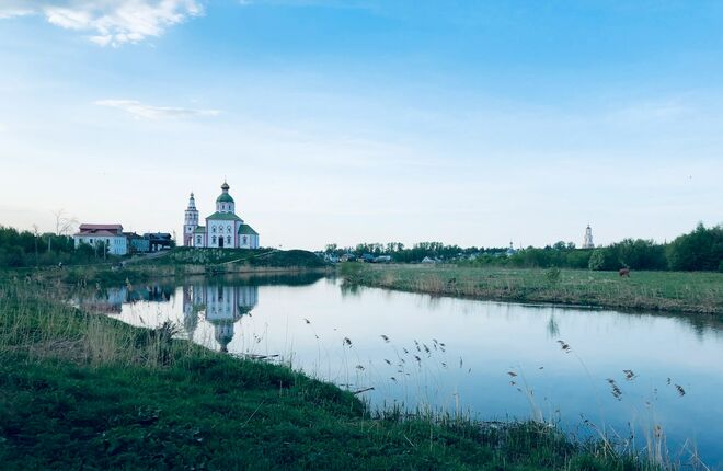 Цифровые художники создали работы к тысячелетию Суздаля