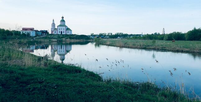 Цифровые художники создали работы к тысячелетию Суздаля