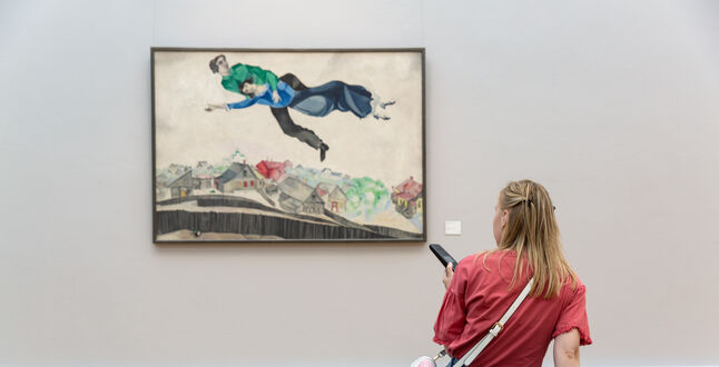 В Пушкинском музее откроется масштабная выставка Шагала