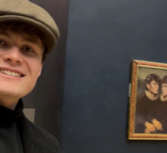 Бельгийские пранкеры повесили в Лувре свою картину